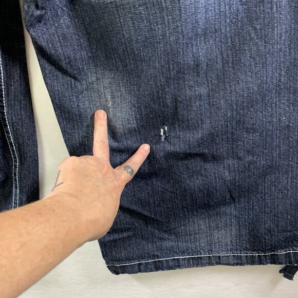 Vibe SGL Gold Label Mens Y2K Long Shorts Sz 42 Below Knee Street Skate Hip Hop - Picture 5 of 15